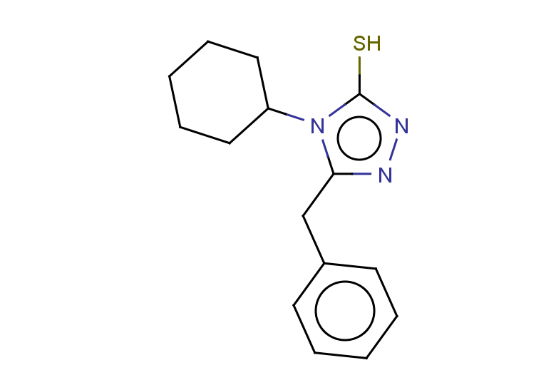 5-benzyl-4-cyclohexyl-4H-1,2,4-triazole-3-thiol
