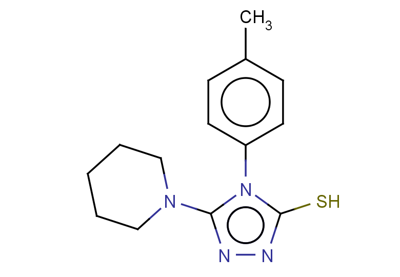 4-(4-methylphenyl)-5-(piperidin-1-yl)-4H-1,2,4-triazole-3-thiol