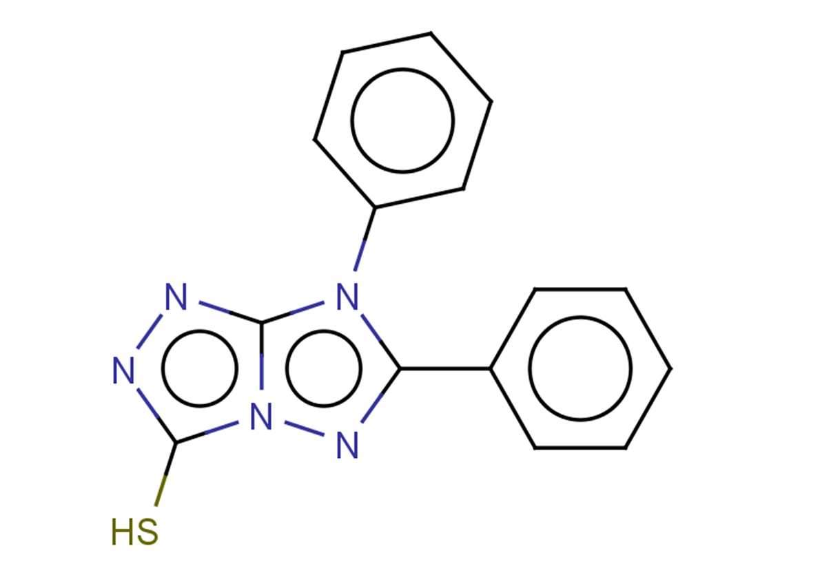 diphenyl-7H-[1,2,4]triazolo[4,3-b][1,2,4]triazole-3-thiol