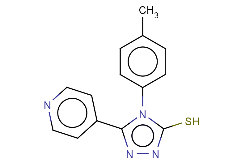 4-(4-methylphenyl)-5-(pyridin-4-yl)-4H-1,2,4-triazole-3-thiol