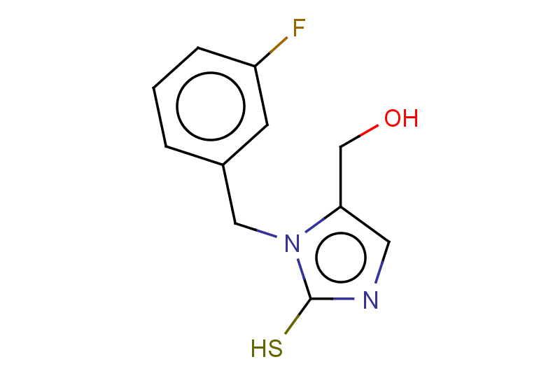 {1-[(3-fluorophenyl)methyl]-2-sulfanyl-1H-imidazol-5-yl}methanol