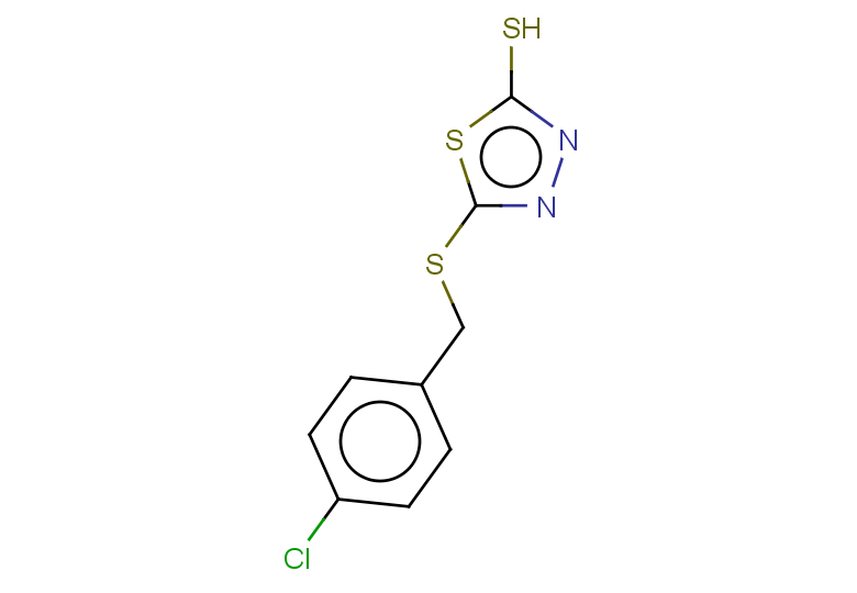 5-{[(4-chlorophenyl)methyl]sulfanyl}-1,3,4-thiadiazole-2-thiol
