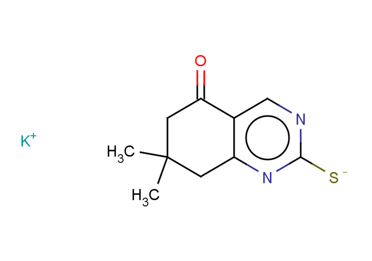 potassium (7,7-dimethyl-5-oxo-5,6,7,8-tetrahydroquinazolin-2-yl)sulfanide