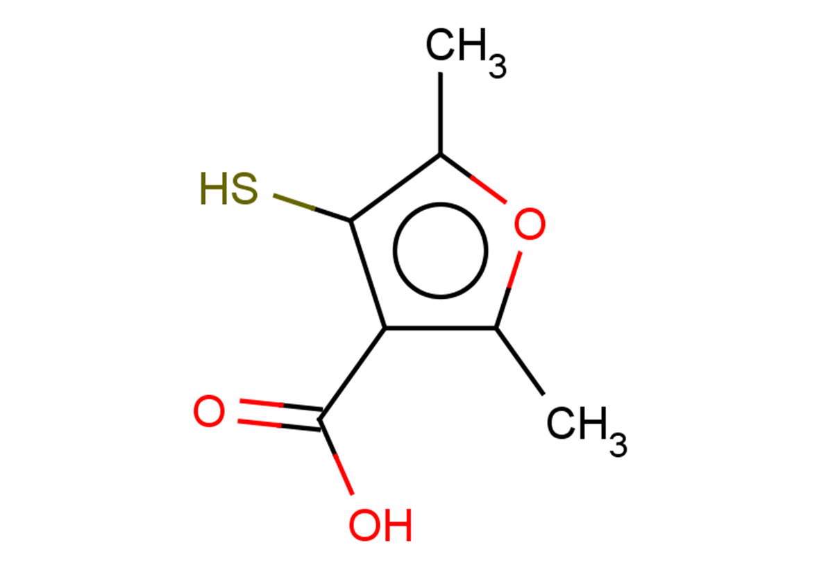 2,5-dimethyl-4-sulfanylfuran-3-carboxylic acid