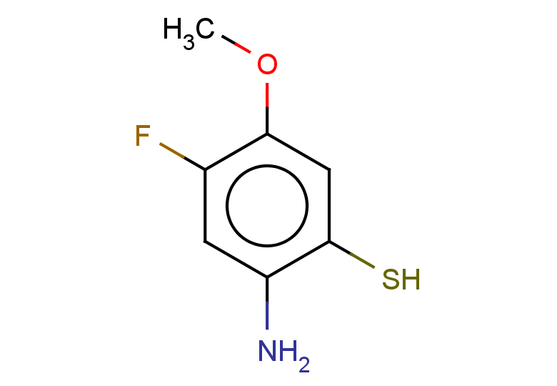 2-amino-4-fluoro-5-methoxybenzenethiol