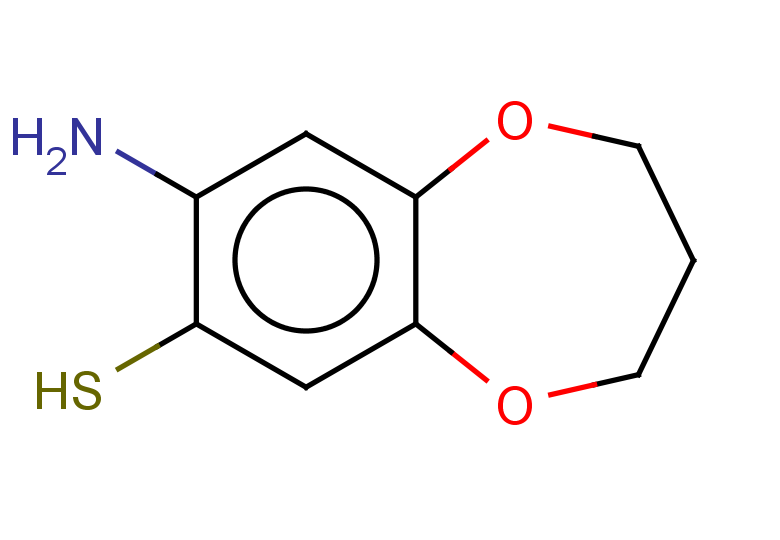 8-amino-3,4-dihydro-2H-benzo[b][1,4]dioxepine-7-thiol