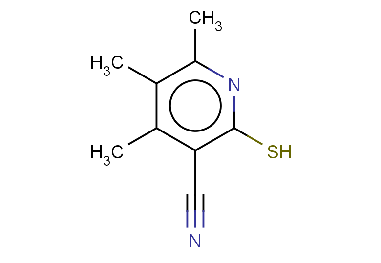 4,5,6-trimethyl-2-sulfanylpyridine-3-carbonitrile
