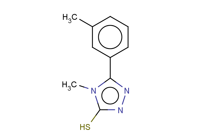 4-methyl-5-(3-methylphenyl)-4H-1,2,4-triazole-3-thiol