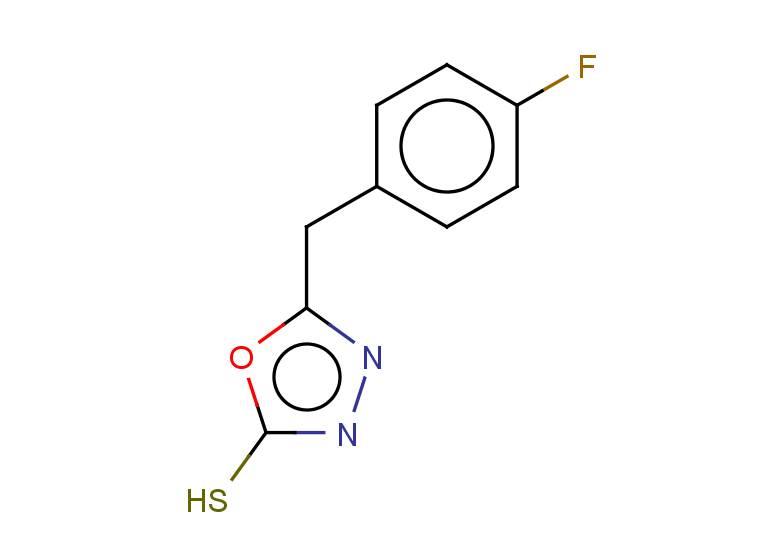 5-[(4-fluorophenyl)methyl]-1,3,4-oxadiazole-2-thiol