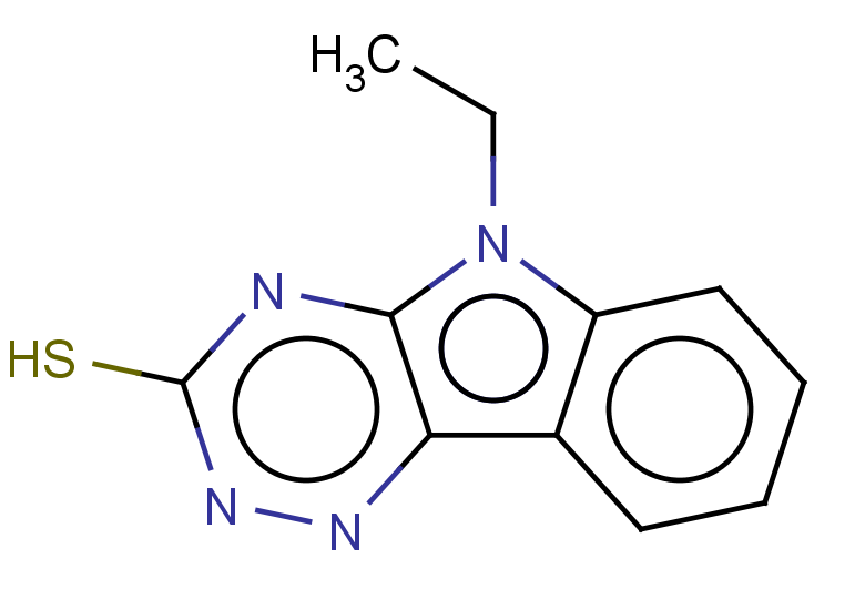 5-ethyl-5H-[1,2,4]triazino[5,6-b]indole-3-thiol