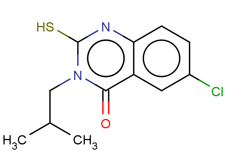6-chloro-3-(2-methylpropyl)-2-sulfanyl-3,4-dihydroquinazolin-4-one