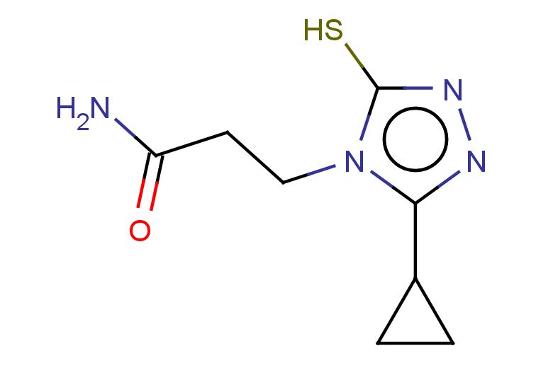 3-(3-cyclopropyl-5-sulfanyl-4H-1,2,4-triazol-4-yl)propanamide