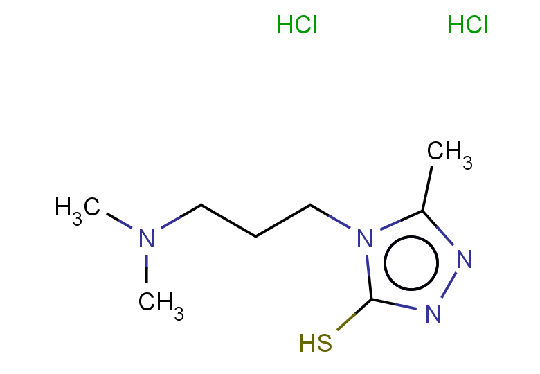 4-[3-(dimethylamino)propyl]-5-methyl-4H-1,2,4-triazole-3-thiol dihydrochloride