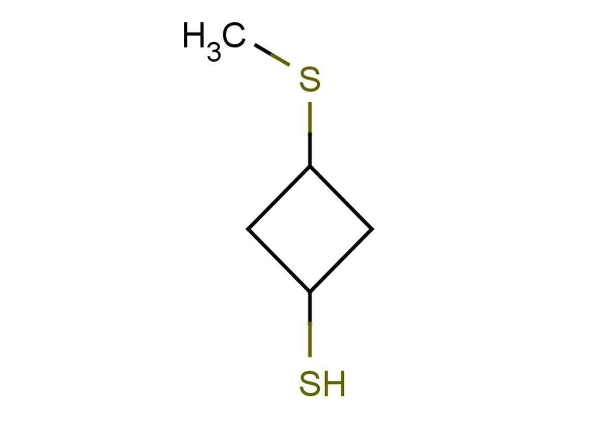 3-(methylsulfanyl)cyclobutane-1-thiol