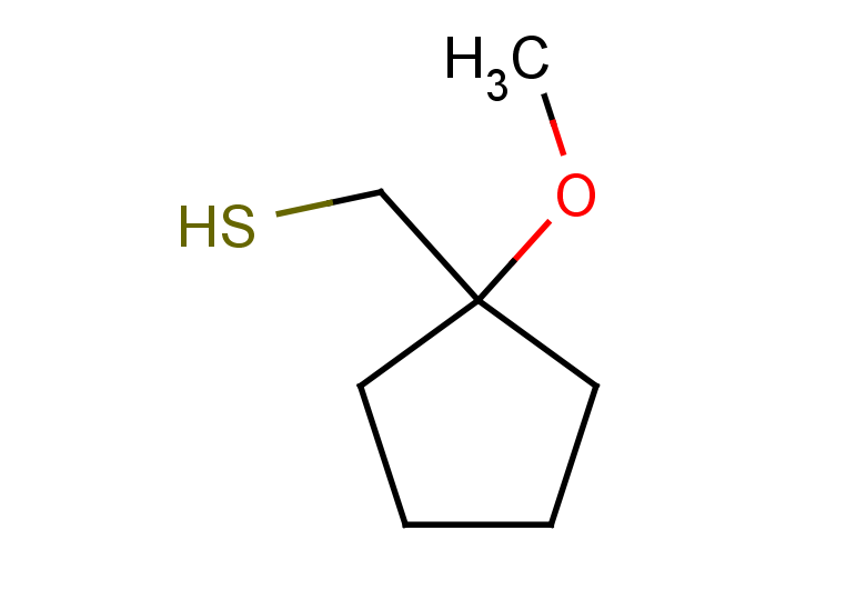(1-methoxycyclopentyl)methanethiol