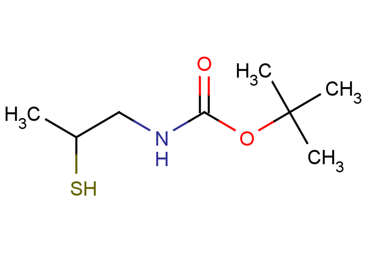 tert-butyl N-(2-sulfanylpropyl)carbamate