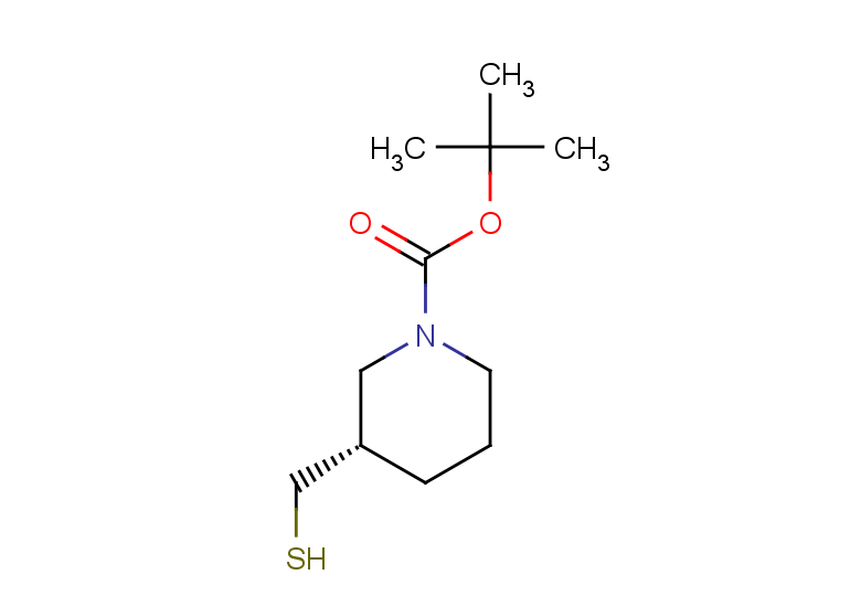 tert-butyl (3S)-3-(sulfanylmethyl)piperidine-1-carboxylate