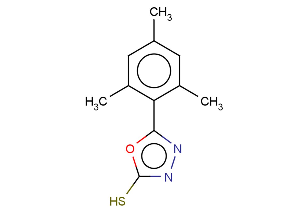 5-(2,4,6-trimethylphenyl)-1,3,4-oxadiazole-2-thiol