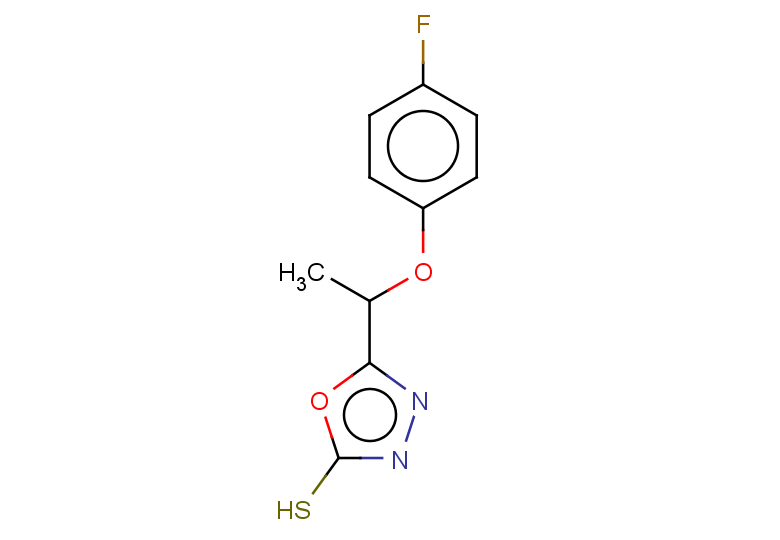 5-[1-(4-fluorophenoxy)ethyl]-1,3,4-oxadiazole-2-thiol