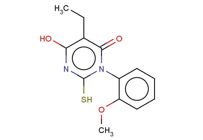 5-ethyl-6-hydroxy-3-(2-methoxyphenyl)-2-sulfanyl-3,4-dihydropyrimidin-4-one