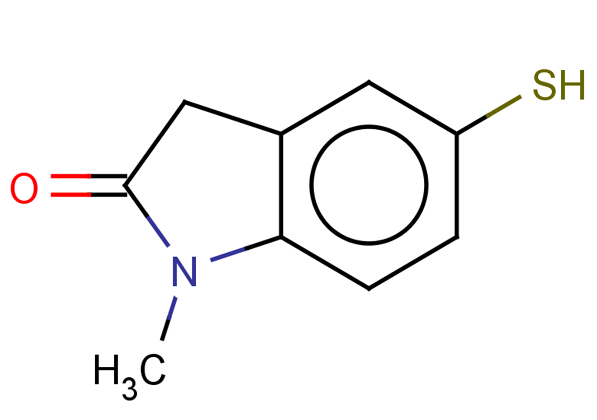 1-methyl-5-sulfanyl-2,3-dihydro-1H-indol-2-one