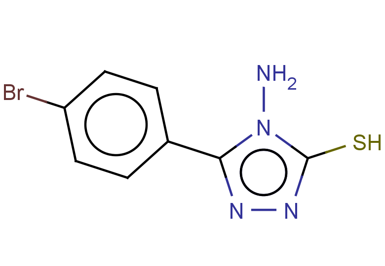4-amino-5-(4-bromophenyl)-4H-1,2,4-triazole-3-thiol