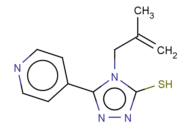 4-(2-methylprop-2-en-1-yl)-5-(pyridin-4-yl)-4H-1,2,4-triazole-3-thiol