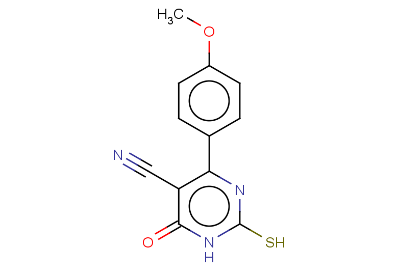 4-(4-methoxyphenyl)-6-oxo-2-sulfanyl-1,6-dihydropyrimidine-5-carbonitrile