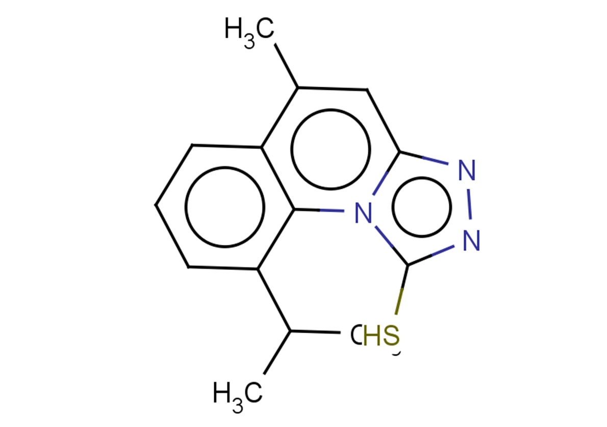 5-methyl-9-(propan-2-yl)-[1,2,4]triazolo[4,3-a]quinoline-1-thiol