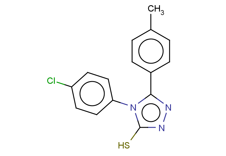 4-(4-chlorophenyl)-5-(4-methylphenyl)-4H-1,2,4-triazole-3-thiol