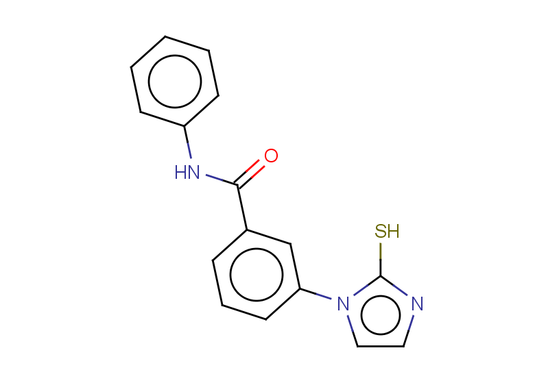 N-phenyl-3-(2-sulfanyl-1H-imidazol-1-yl)benzamide