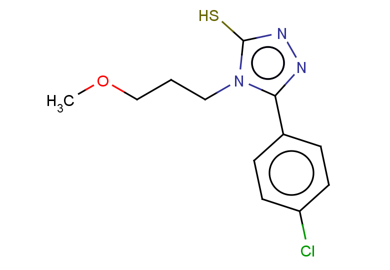5-(4-chlorophenyl)-4-(3-methoxypropyl)-4H-1,2,4-triazole-3-thiol