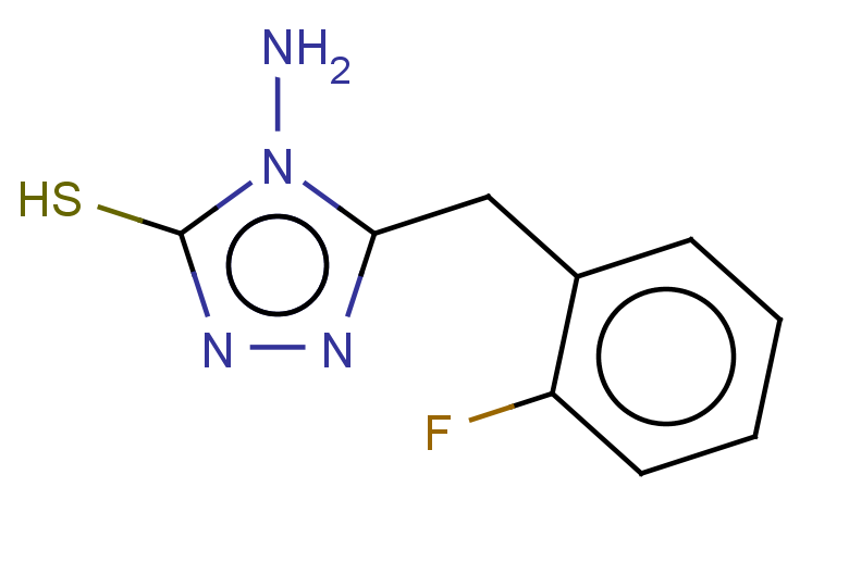 4-amino-5-[(2-fluorophenyl)methyl]-4H-1,2,4-triazole-3-thiol