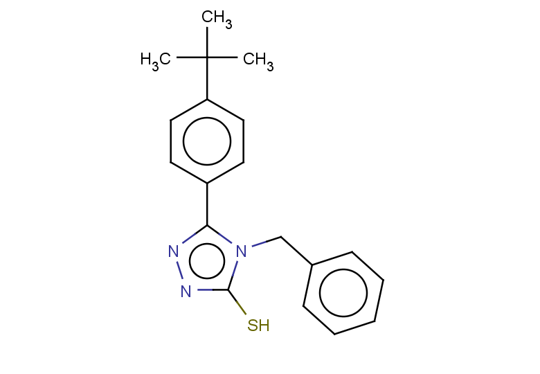 4-benzyl-5-(4-tert-butylphenyl)-4H-1,2,4-triazole-3-thiol