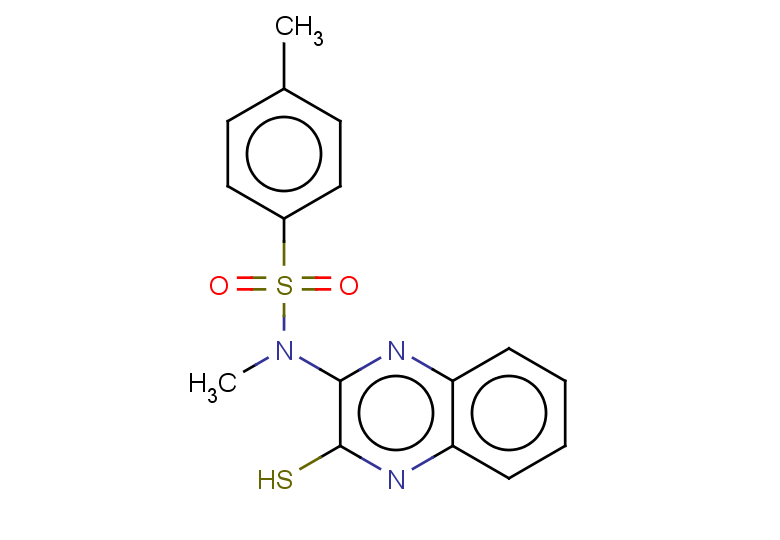 N,4-dimethyl-N-(3-sulfanylquinoxalin-2-yl)benzene-1-sulfonamide