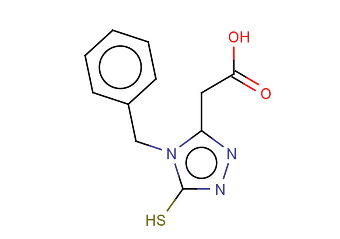 2-(4-benzyl-5-sulfanyl-4H-1,2,4-triazol-3-yl)acetic acid