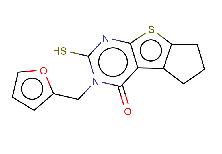 11-(furan-2-ylmethyl)-10-sulfanyl-7-thia-9,11-diazatricyclo[6.4.0.0,2,6]dodeca-1(8),2(6),9-trien-12-one