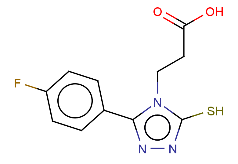 3-[3-(4-fluorophenyl)-5-sulfanyl-4H-1,2,4-triazol-4-yl]propanoic acid