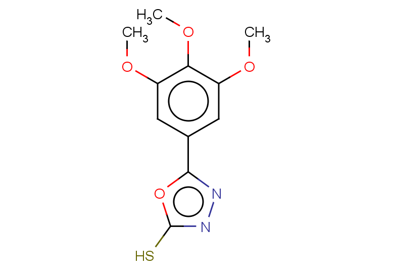 5-(3,4,5-trimethoxyphenyl)-1,3,4-oxadiazole-2-thiol