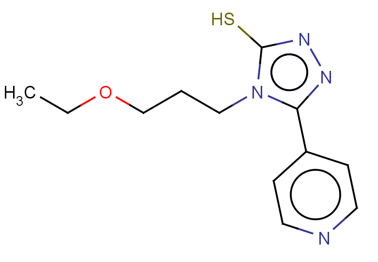 4-(3-ethoxypropyl)-5-(pyridin-4-yl)-4H-1,2,4-triazole-3-thiol