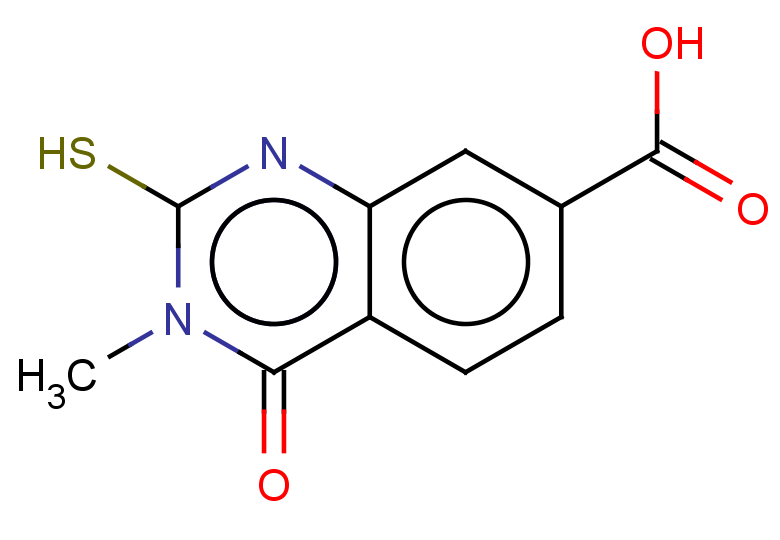 3-methyl-4-oxo-2-sulfanyl-3,4-dihydroquinazoline-7-carboxylic acid