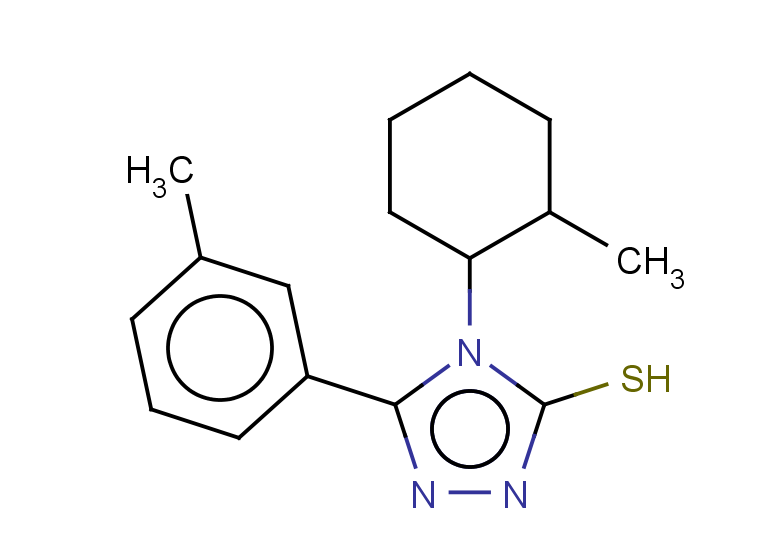 4-(2-methylcyclohexyl)-5-(3-methylphenyl)-4H-1,2,4-triazole-3-thiol