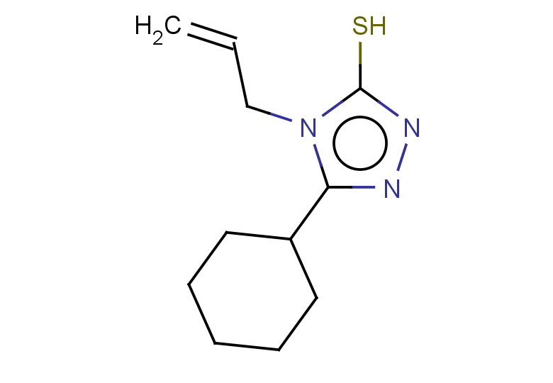 5-cyclohexyl-4-(prop-2-en-1-yl)-4H-1,2,4-triazole-3-thiol