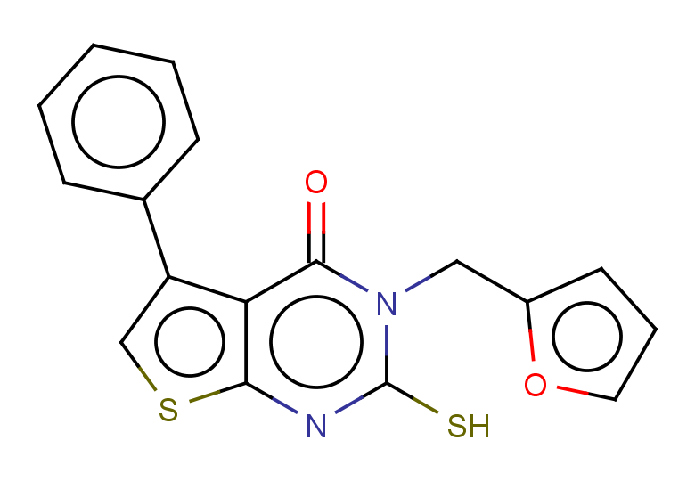 3-(furan-2-ylmethyl)-5-phenyl-2-sulfanyl-3H,4H-thieno[2,3-d]pyrimidin-4-one