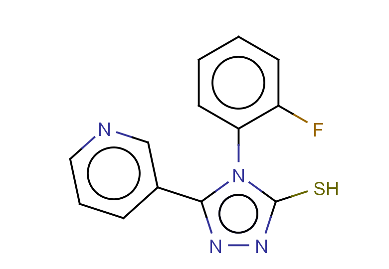 4-(2-fluorophenyl)-5-(pyridin-3-yl)-4H-1,2,4-triazole-3-thiol