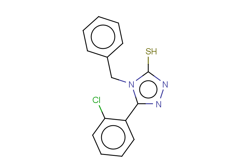 4-benzyl-5-(2-chlorophenyl)-4H-1,2,4-triazole-3-thiol