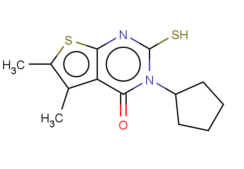 3-cyclopentyl-5,6-dimethyl-2-sulfanyl-3H,4H-thieno[2,3-d]pyrimidin-4-one