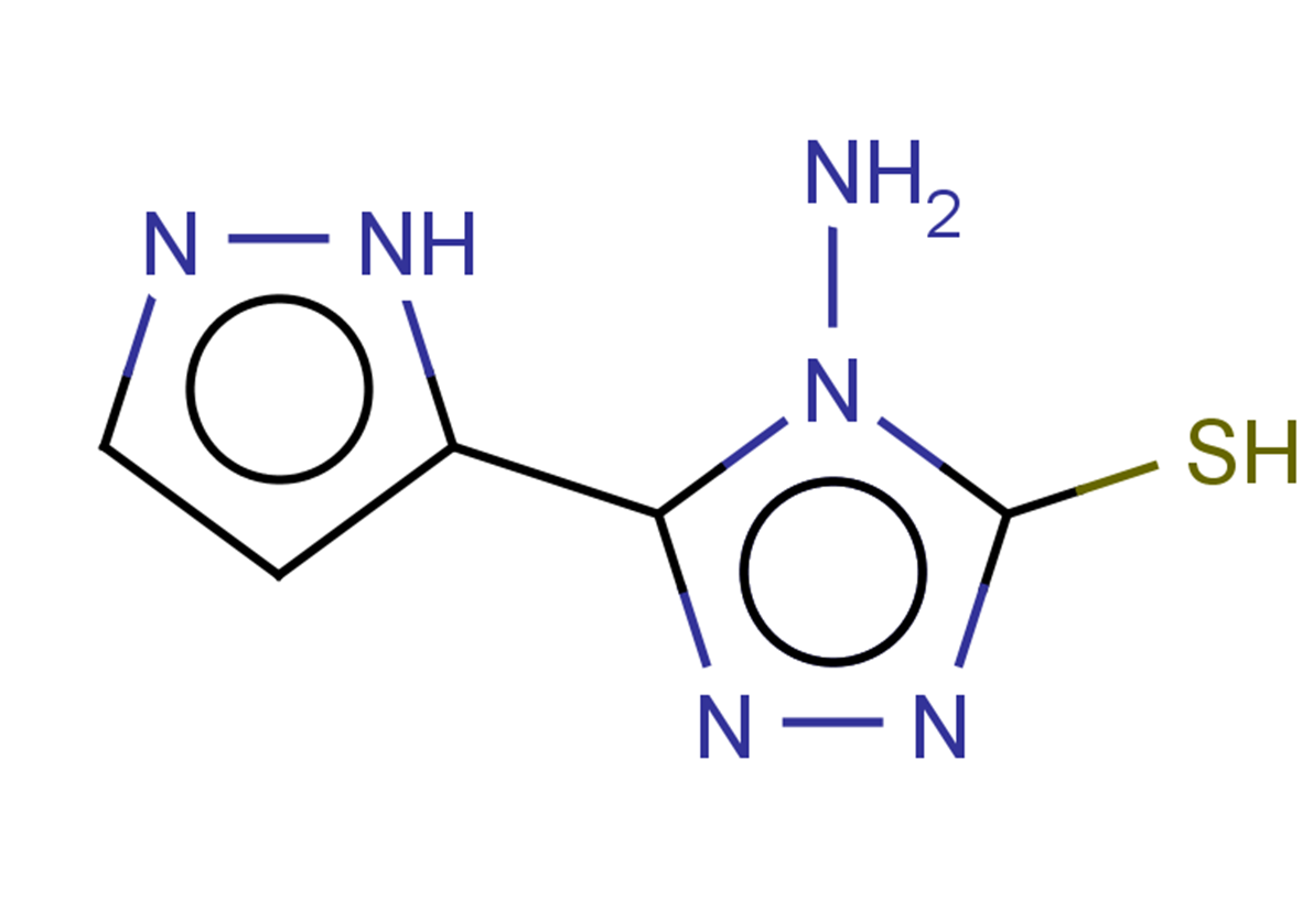 4-amino-5-(1H-pyrazol-5-yl)-4H-1,2,4-triazole-3-thiol