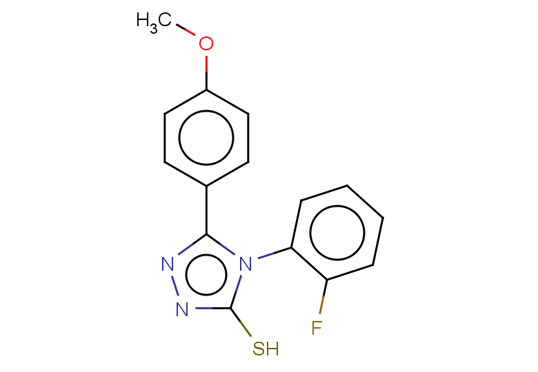 4-(2-fluorophenyl)-5-(4-methoxyphenyl)-4H-1,2,4-triazole-3-thiol