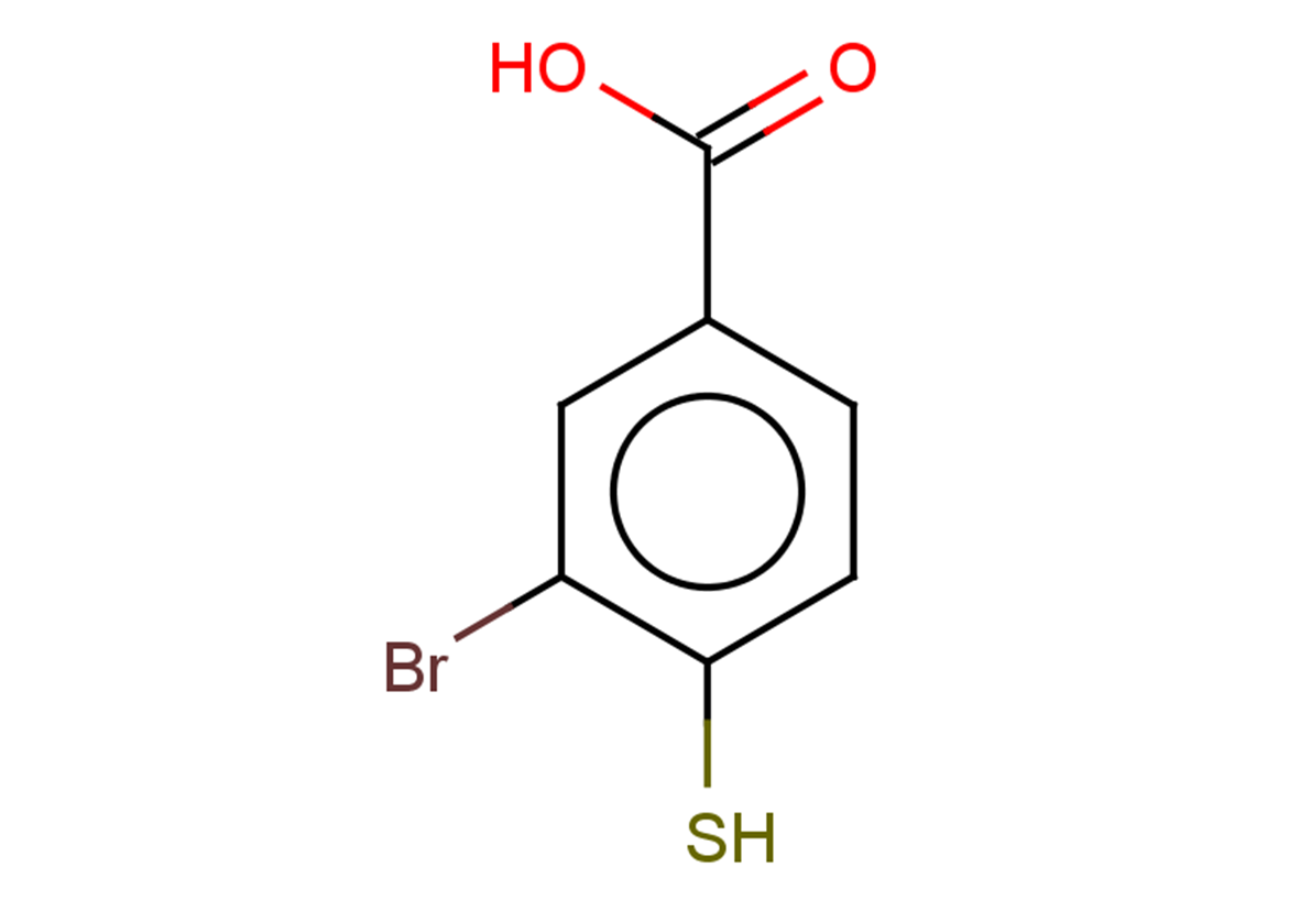3-bromo-4-sulfanylbenzoic acid